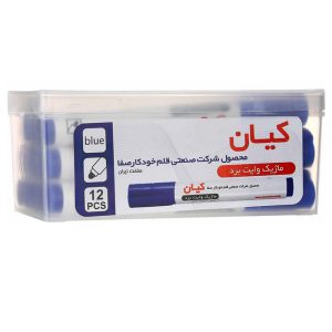 ماژیک کیان جوهر ثابت آبی مدل نوک گرد