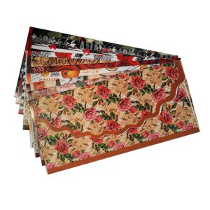 پاکت پول ۱۷۰ گرمی گلاسه شاین دار ۱۲مدل پک ۱۰۰ تایی