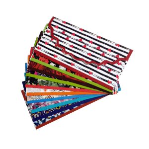 پاکت پول ۱۷۰ گرمی گلاسه شاین دار ۱۲مدل پک ۱۰۰ تایی