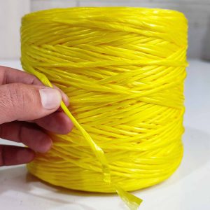 نخ بسته بندی پلاستیکی تابیده ضخیم 1 کیلویی