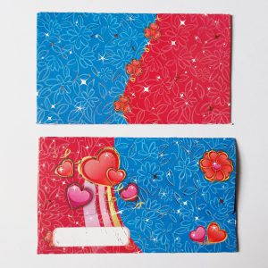 پاکت سکه 170 گرمی گلاسه مدل طلاکوب دار