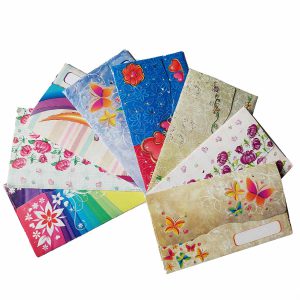 پاکت سکه 170 گرمی گلاسه مدل طلاکوب دار