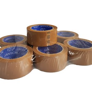 چسب پهن قهوه ای جانسون ۵ سانت ۹۰ یارد ۴۵ میکرون