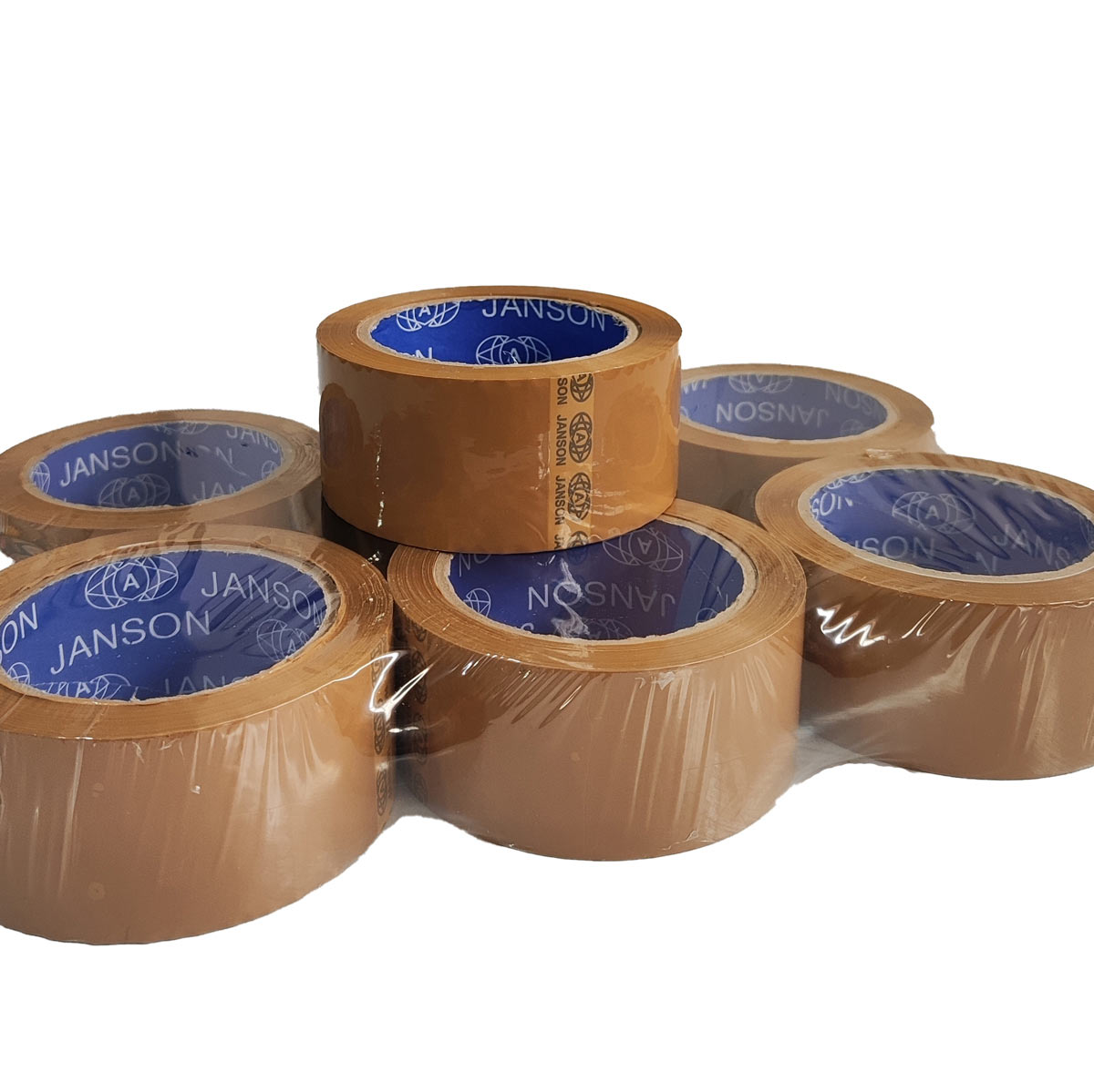 چسب پهن قهوه ای جانسون ۵ سانت ۹۰ یارد ۴۵ میکرون
